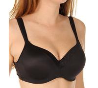 Playtex Secrets Coverage Underwire, Balconette T-Shirt Bra for Full Figures Reggiseno, Opaque, Colore: Nero, 4E Donna