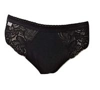 Playtex Slip Donna Vita Alta Confezione 3 Pezzi in Cotone Colore Nero TG 3 Art.P00BS