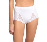 Playtex Slip Maxi in Cotone e Pizzo Donna x2, Bianco, 3/M