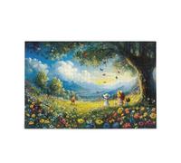 Playtime in The Meadow - Puzzle da 500 pezzi per adulti, impossibile, difficile, impegnativo