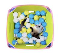 Playtime Indoor Cat Tunnel, Multi-Channel Outdoor Cat Tube Cave, Engaging Kitten Playground for Families, Lovers, and Adults, Cats Fun Activity, 13,39 x 13,39 pollici