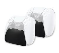 playvital 2 Porta Joystick per ps5 Controller Supporto Stand Base da Tavolo con Cuscinetto in Gomma,Organizer Accessorio per Joypad-Nero