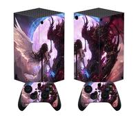 playvital Adesivi per Xbox Series X Console, Grazia dell'Angelo | Sticker Decal Skin Vinile per Xbox Series X Console e Controller, Accessori Decorativi, Protezione da Graffi