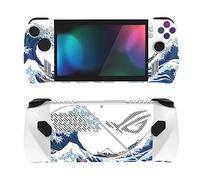 playvital Adesivo Skin per ROG Ally, 2 Set- Grande Onda Bianca | Decal Sticker Vinile Protettiva per ROG Ally Console, Accessori Decorativi, Protezione da Graffi