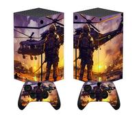 PlayVital Adesivo Skin per Xbox Series X Console&Controller,Sticker Decal Cover Vinile per Xbox Series X-Rompere l'Alba