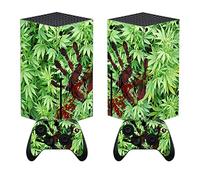 PlayVital Adesivo Skin per Xbox Series X Console&Controller Sticker Decal Cover Vinile per Xbox Series X-Erbe Insanguinate
