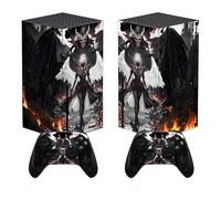 PlayVital Adesivo Skin per Xbox Series X Console&Controller Sticker Decal Cover Vinile per Xbox Series X-Angelo delle Tenebre