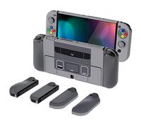 PlayVital AlterGrips Cover per Nintendo Switch OLED, SNES EU Classico