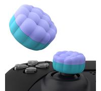 PlayVital Copri Analogici Morbidi Gommini per ps5 Controller, Viola&Blu | Thumbs Cushion Caps Cover Stick Grip per ps4, Copri Levette Analogiche per Xbox Joystick, Cappucci per Switch Pro Controller