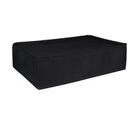 PlayVital Cover Antipolvere per ps5 Console, Copertura Nylon Orizzontale Custodia Protettiva Impermeabile per ps5 Standard Console Disc&Digital Edition(Non per Slim/Pro), Nero