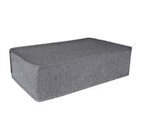 PlayVital Cover Antipolvere per ps5 Console, Copertura Nylon Orizzontale Custodia Protettiva Impermeabile per ps5 Standard Console Disc&Digital Edition(Non per Slim/Pro), Grigio