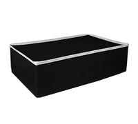 PlayVital Cover Antipolvere per ps5 Console, Copertura Nylon Orizzontale Custodia Protettiva Impermeabile per ps5 Standard Console Disc&Digital Edition(Non per Slim/Pro), Nero Grigio