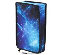 playvital Cover Antipolvere per ps5 Slim Digital Edition, Galassia | Copertura Protettiva Verticale in Nylon, Coperchio Impermeabile, Custodia Antigraffio per ps5 Slim Console Edizione Digitale
