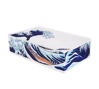 playvital Cover Antipolvere per ps5 Slim Disc, Orizzontale, Grande Onda