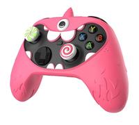 playvital Cover Controller per Xbox Series X/S Joystick Custodia Carina Skin Silicone Protettiva Antiscivolo, 4 Copri Levette Analogiche&Adesivi, Mostro Monoocchio, Rosa