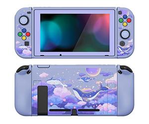 PlayVital Cover Custodia TPU per Nintendo Switch, Balena nel Sogno