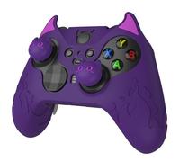 playvital Cover per Xbox Elite Series 2 Controller, Custodia Silicone Protettiva Antiscivolo Copri Analogici per Xbox Elite Series 2 Core Wireless Joystick, Demone Carino-Viola