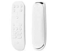 PlayVital Cover Silicone per ps5 Telecomando Multimediale,Custodia Skin Protettiva Copertura Ergonomica per Media Remote Controller-Bianco