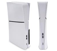 playvital Rete Antipolvere per ps5 Slim Console,Cover Copertura Filtro Polvere Tappi in Silicone,Disco&Digitale Edizione,Bianco