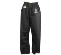 Playwell Krav Maga Combat Nero Tinta Unita Allenamento Pantaloni (Pantaloni) - 6/190cm
