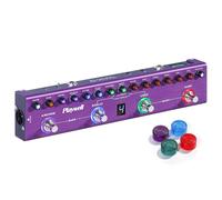 Playwell Pedale per chitarra multi effetti TANK-G, effetti per chitarra elettrica digitale con 36 preset modificabili, coro, ritardo, riverbero, MOD, caricamento IR, registrazione, sintonizzatore,