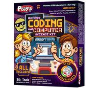 Playz Il mio primo kit di programmazione e informatica - Scopri i codici binari, gli algoritmi di crittografia