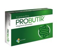 Plc Pharma integratore Probutir - Simbiotico per la flora intestinale, 30 capsule gastroresistenti