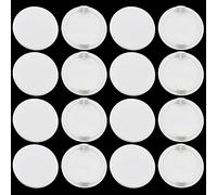 PLCatis 25Pz Tappi per Fori Plastica 35mm Tappini Bianchi a Scatto per Chiusura Fori Tappi copriforo per Chiudere Buchi dei Mobili Creati dai Nodi e dai Fori Trapanati