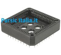 PLCC84PIN ZOCCOLO SOCKET X IC PLCC84 SMD MONTAGGIO THT 84 PIN ( = 12 PEZZI)