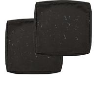 PLCIVSA 1/2/4-Pack Fodera Impermeabile per Divano con Cerniera,50x50 60x60 Copriseduta Divano da Giardino Esterno Rimovibili Coprisedile per Patio Giardino Sedili e Mobili(Nero,60x60x10cm(2pcs))