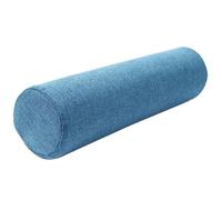 PLCIVSA Cuscino Cervicale 15×40/20×90/20×100/20×120cm Cuscino Cilindrico Lungo per Letto,Supporto Ergonomico Cuscino Cilindrico Cervicale per Letto Divano,Gambe,Schiena(Blu,20x80cm/8x32in)