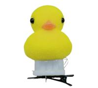 PLCPDM 1 pz/5 pz/10 pezzi/20 pezzi carino a forma di anatra forcine ragazza incandescente clip per capelli coda di cavallo frangia clip per capelli per donna ragazza regalo