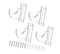 PLCPDM 2/3 Paia Supporti Versatili in Acrilico per Spade e sciabole Leggere Varie Dimensioni, Adatti a Tutte Le Esigenze dei Collezionisti