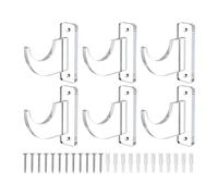 PLCPDM 2/3 Paia Supporti Versatili in Acrilico per Spade e sciabole Leggere Varie Dimensioni, Adatti a Tutte Le Esigenze dei Collezionisti