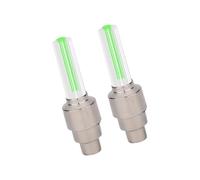 PLCPDM 2 pz Facile Installare LED Valvea Luce Pneumatico Della Bici Luce Per Sicuro Notte Ciclismo Adatto Per Mountain Bike Sostituzione Batteria Ruota