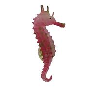 PLCPDM Acquario Artificiale Fluorescenza Cavalluccio Marino Paesaggio Silicone Galleggiante Glow In Dark Ornamento Pesci