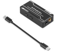 PLCPDM Adattatore audio da USB C a 3,5 mm 4,4 mm tipo C a dongle per cuffie 32 bit 384 kHz cavo con scatola dongle chip CS43131