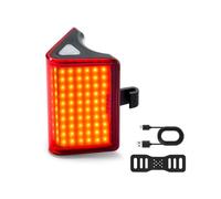 PLCPDM Avanzato Rilevamento Dei Freni Retroilluminazione Resistente All'acqua Regolazione Automatica Sicurezza Del Percorso Per Ciclismo Strada E Biciclette Impermeabili Notturne