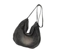 PLCPDM Borsa Messaggistica Capacità Per Donna Studentessa Sacca In Jeans Crossbody Spalla Casual Spalla Un Messaggero Capacità Per Donne In Incrociata