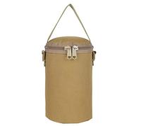 PLCPDM Borsa multiuso in nylon per riporre bottiglie d'acqua con coperchio per cilindri da cucina, custodia protettiva per campeggio all'aperto, Fango Piccolo