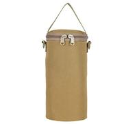 PLCPDM Borsa multiuso in nylon per riporre bottiglie d'acqua con coperchio per cilindri da cucina, custodia protettiva per campeggio all'aperto, Fango Grande