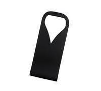 PLCPDM Borsa per vino in pelle PU Sacchetti per vino Light & Comfortable Holder Singola Bottiglia Champagne Beer Bag per picnic all'aperto, Nero