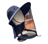 PLCPDM Cappelli regolabili traspiranti a tesa larga per donne e uomini con protezione solare cappello con patta per il collo cappello da sole per escursioni all'aperto cappello da sole pieghevole