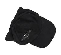 PLCPDM Cappello del pittore degli anni 2000 per adulti adolescenti con orecchie di gatti popolare streetwear sole bella cupola anime cosplay accessori gatto orecchio cappello