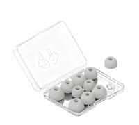 PLCPDM Confezione da 10 tappi per le orecchie in silicone, design a prova di sudore, impugnatura antiscivolo per auricolari, vestibilità comoda, tappi per le orecchie di ricambio