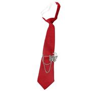PLCPDM Cravatte Uniformi Per La Collaboratura Accessori Cosplay Uniforme Janpanese Seifuku Anime Cravatta Con Cravatta Incontri La Catena Metalli A Farfalla
