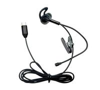 PLCPDM Cuffie da 3 5 Mm/Tipo C Auricolare Nell'orecchio Auricolare Singolo Cavo Prolunga per Auricolari da 3 5 Mm/Tipo C per Telefono Lettore MP3 Computer Notebook Cuffie con Isolamento Acustico