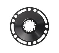 PLCPDM Durability Aluminum Alloys Crankset Chainring Square Hole Ergonomic Cranksets Bike Part Biking Accessories Thickness Chainring Adapters