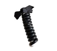 PLCPDM Fasce per capelli a spirale con fiocco per cavo telefonico elastico per capelli eleganti titolari per coda di cavallo elastici a spirale