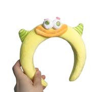 PLCPDM Fasce per capelli per ragazze con cartoni animati divertenti corno da clown copricapo larghe fasce per capelli accessori primavera fasce per capelli festa di